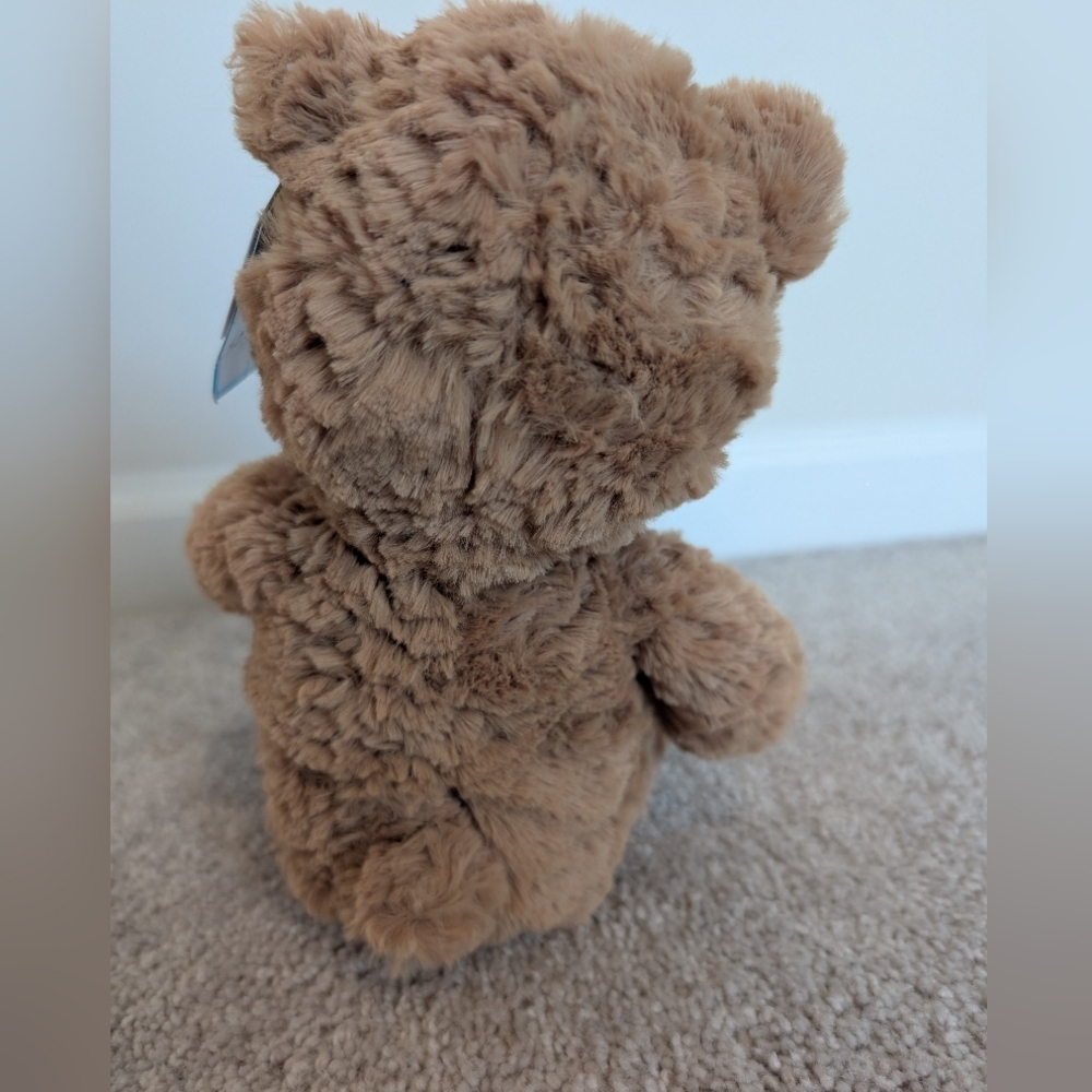 JELLYCAT Bumbly Bear Small New With Tags Plush BUM6BR And Book I Might Be Little - Picture 4 of 14